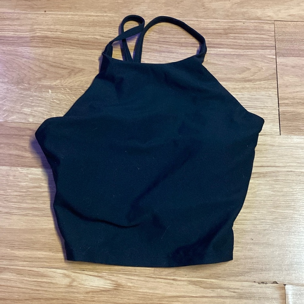 Old Navy black xs powersoft top